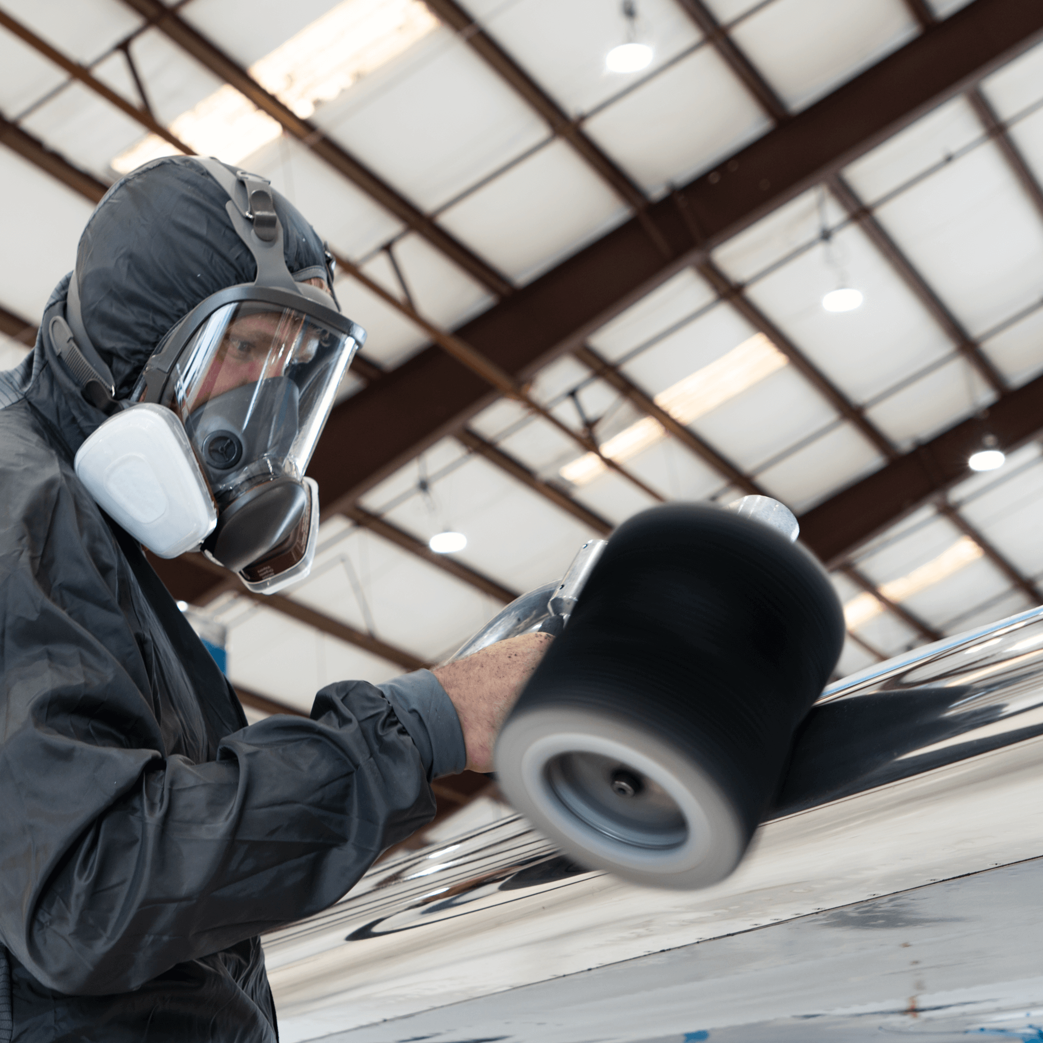 Professional aircraft exterior brightwork and metal polishing, pure power aviation